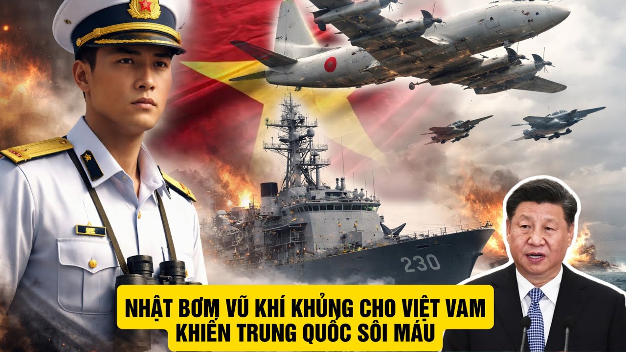 Nhật Bản bơm vũ khí khủng cho Việt Nam khiến Trung Quốc nóng máu || Pháo Đài TV
