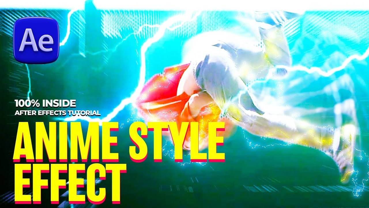 Anime Style VFX Tutorial | Make Your Footage Look Like ANIME | After Effects | NO PLUGINS