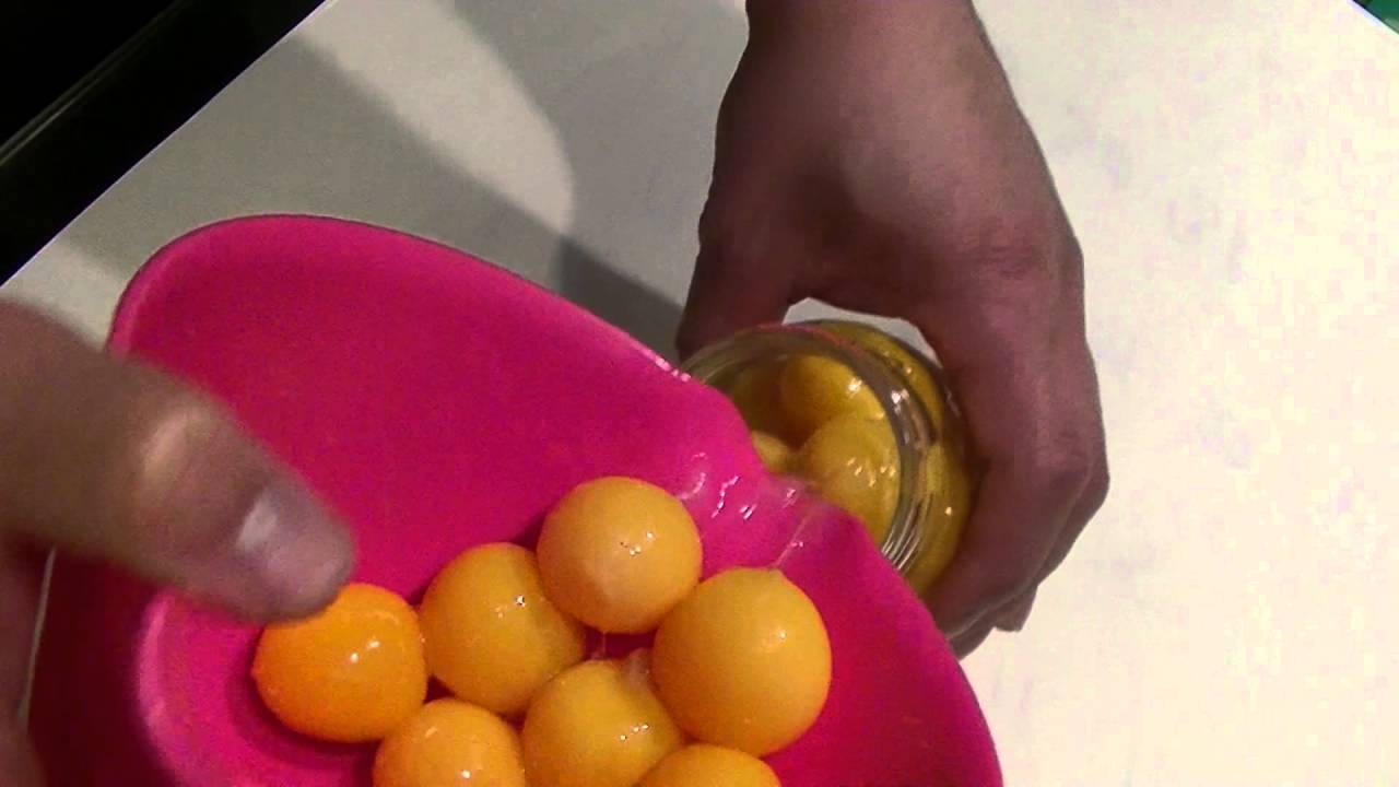 凍結卵黄の醤油漬け