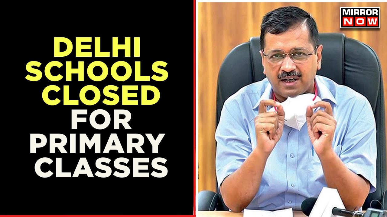 'Delhi Primary Schools Closed For Classes Till Air Quality Improves,' Announces Arvind Kejriwal