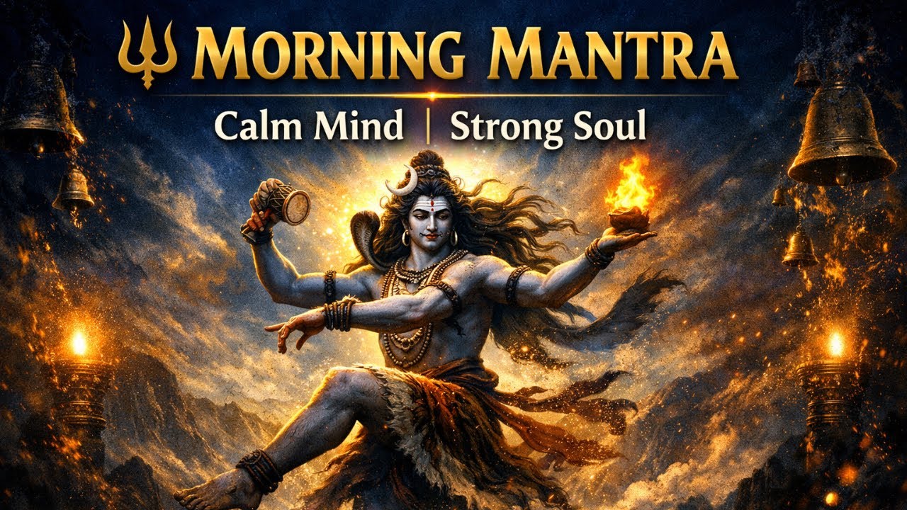 Shiva Tandava Stotram | Fear-Free Mind, Strong Soul | Morning Bhakti Mantra