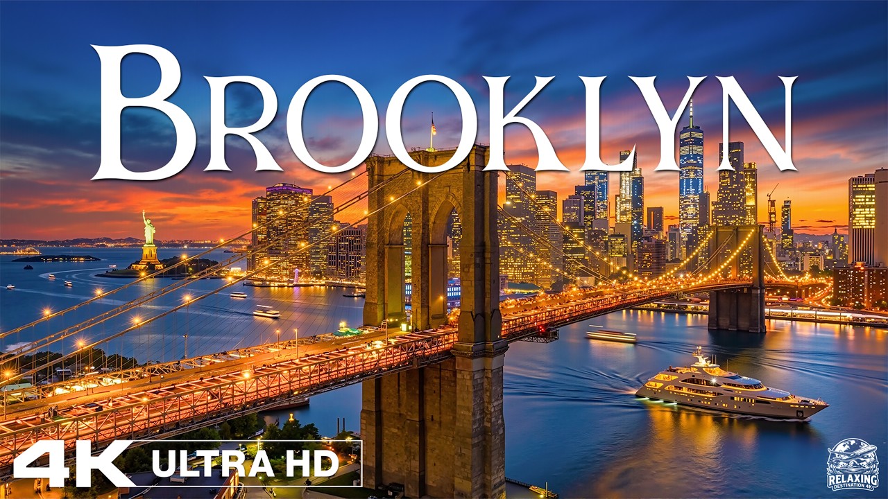 Brooklyn 2026 4K 🌃 Brooklyn Bridge, DUMBO & Manhattan Skyline at Night