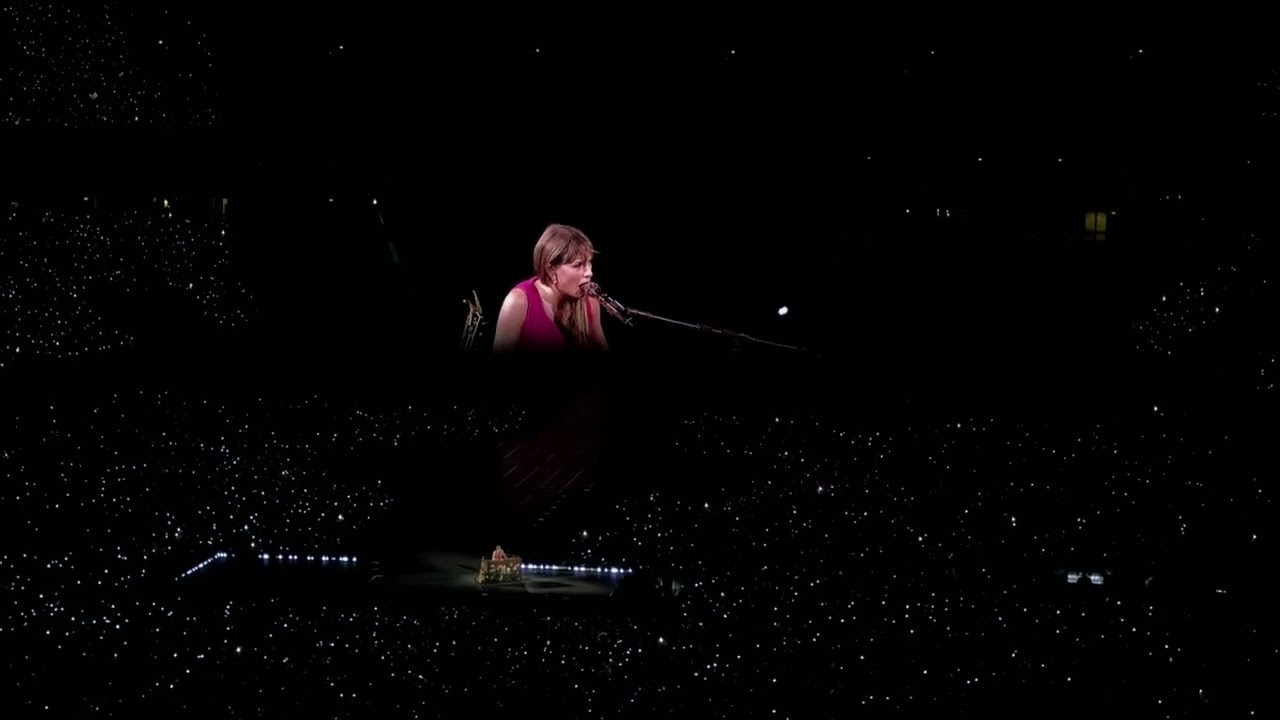 Taylor Swift The Eras Tour Live - Black Dog / Exile N3 Piano Acoustic Set 