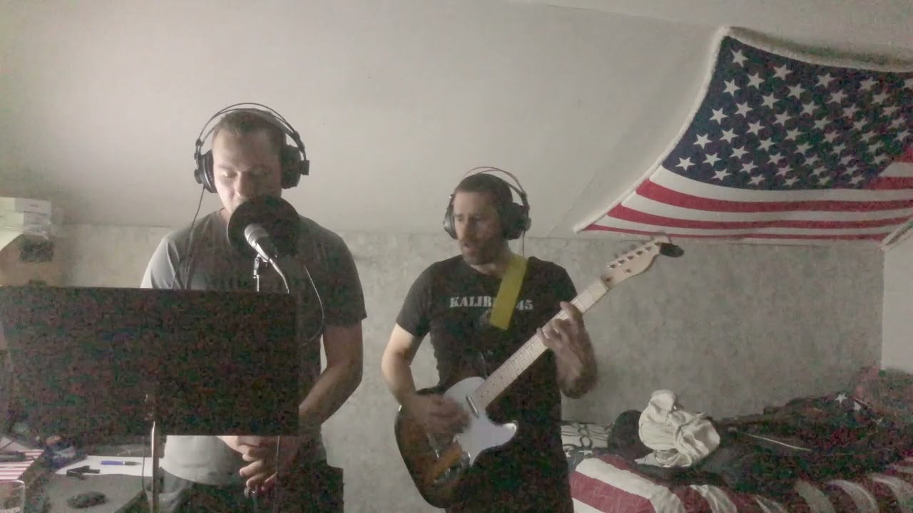 Kaliber 45 - Eleganten Ifrån Vidderna - Eddie Meduza Cover - Live Rep 26-12-2021