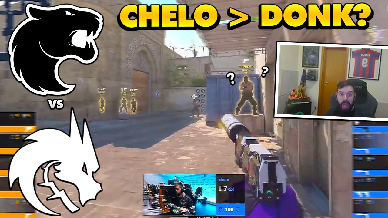 CHELO LIGOU O GOD MODE E FEZ ATUAÇÃO HISTÓRICA! Melhores Momentos: FURIA vs SPIRIT - MAJOR SHANGAI