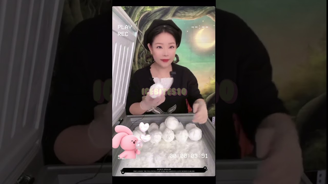 •LIVE FROST MUKBANG• ❄️🌨HIGHLIGHTS OF ICE QUEEN FEASTING ON HUMIDIFIER FROST 🌨❄️