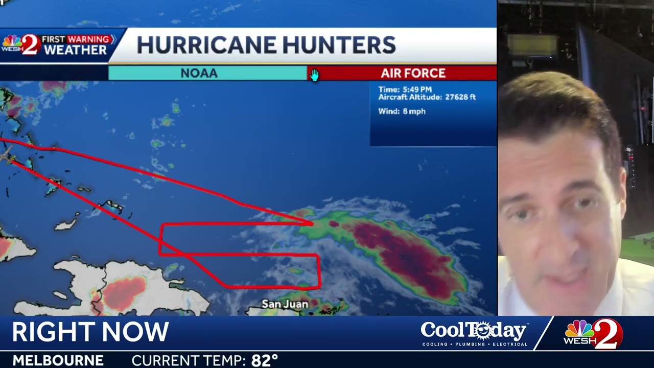 Chances growing that Invest94 will become a TD, Humberto to become a hurricane! Here'sr the latest.
