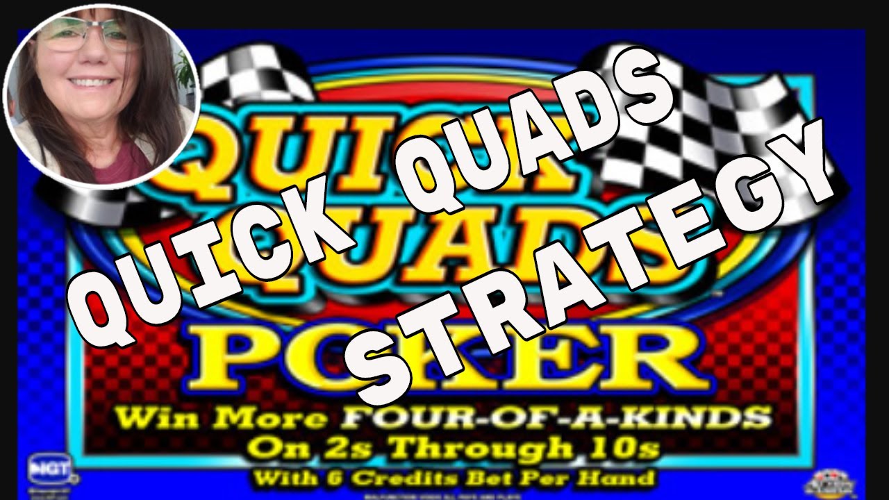 Video Poker Series, Strategy and Tutorial Part 1 - QUICK QUADS  DOUBLE DOUBLE BONUS POKER