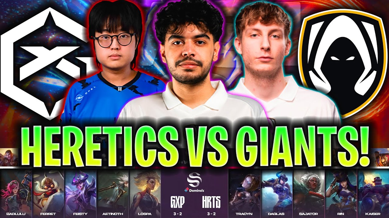 COMIENZA EL GRAN CLÁSICO ENTRE HERETICS Y GIANTS! | HRTS vs GXP SUPERLIGA DOMINOS INVIERNO 2025 LVP