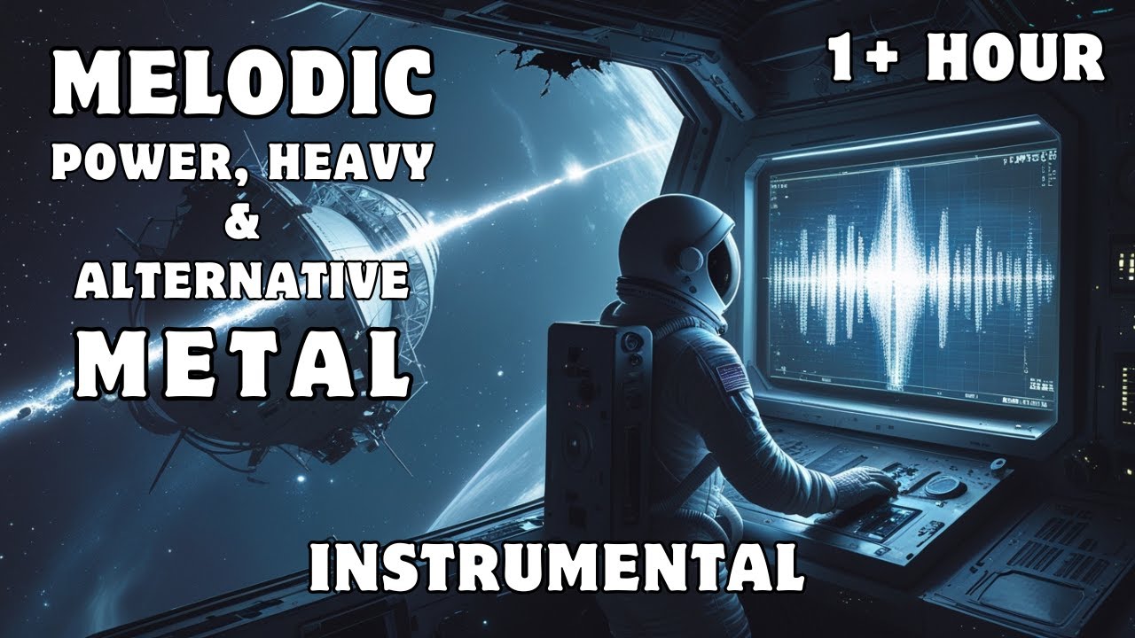 🛰️ The Hollow Transmission: 75 Minutes of Instrumental Cosmic Metal Mystery 🛰️