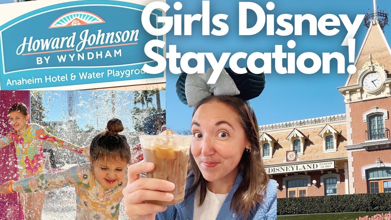 HOJO Disney Staycation | Howard Johnson Anaheim Hotel & Waterpark FULL TOUR!