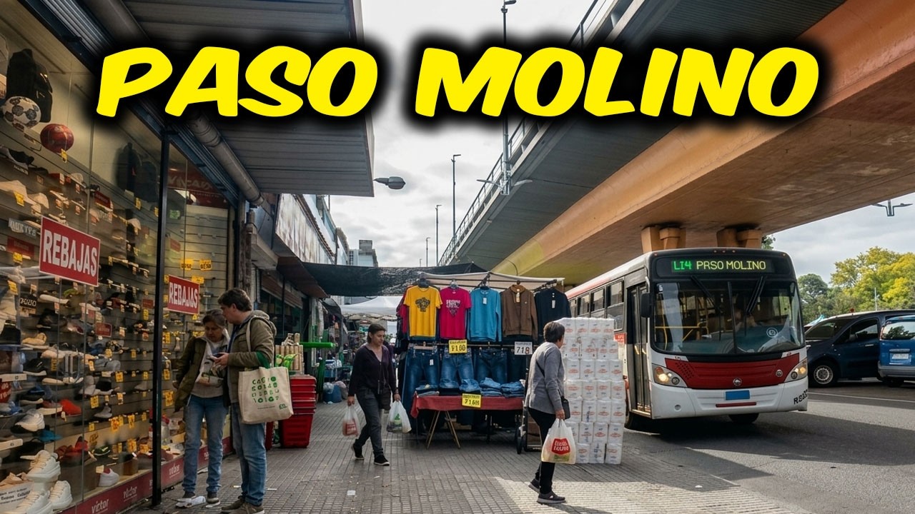 🇺🇾 PASO MOLINO HOY en Montevideo | Un barrio que NUNCA se detiene