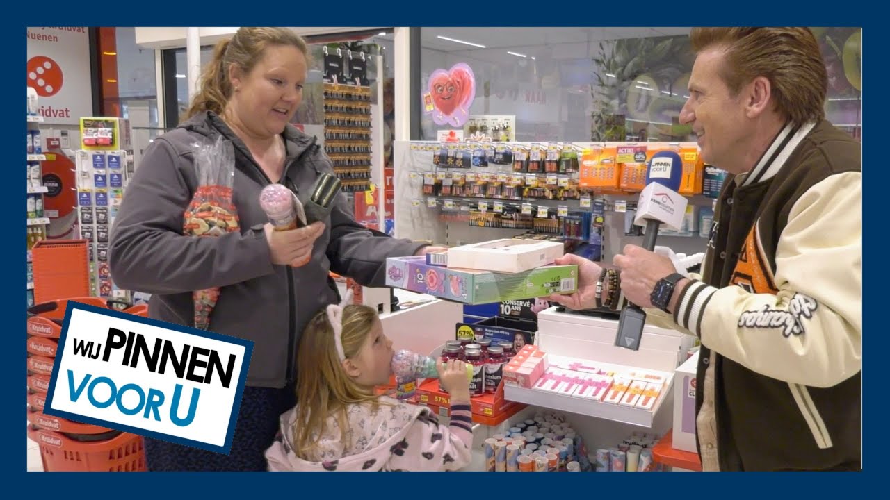 Ongelooflijke Verrassing bij Kruidvat: Moeder en Dochter worden Verwend door Mister Pin!