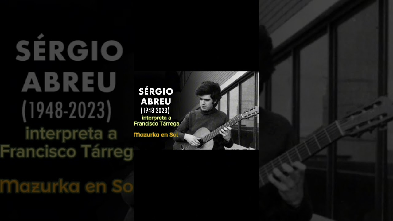 Sergio Abreu plays Tárrega (unpublished)