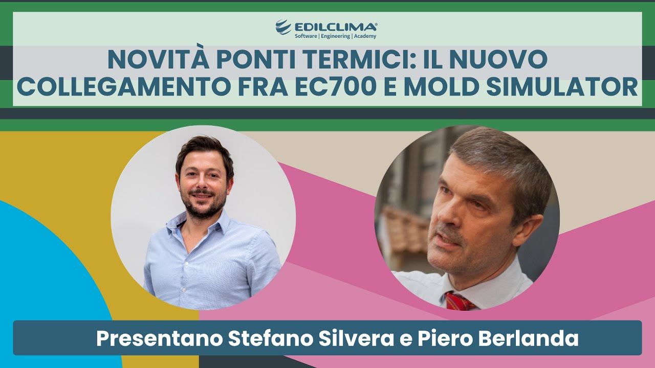 Novità ponti termici: il nuovo collegamento fra EC700 e Mold Simulator