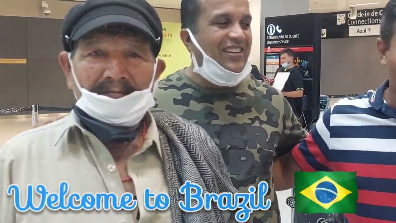To receive my mother & father from Guarulhos airport