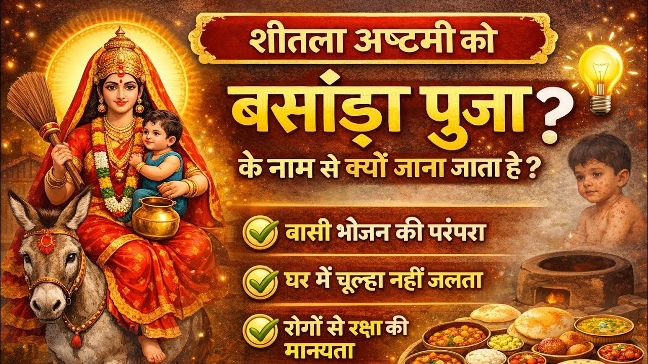 शीतला अष्टमी का महत्व वासी भोग की परंपरा क्यों निभाई जाती है