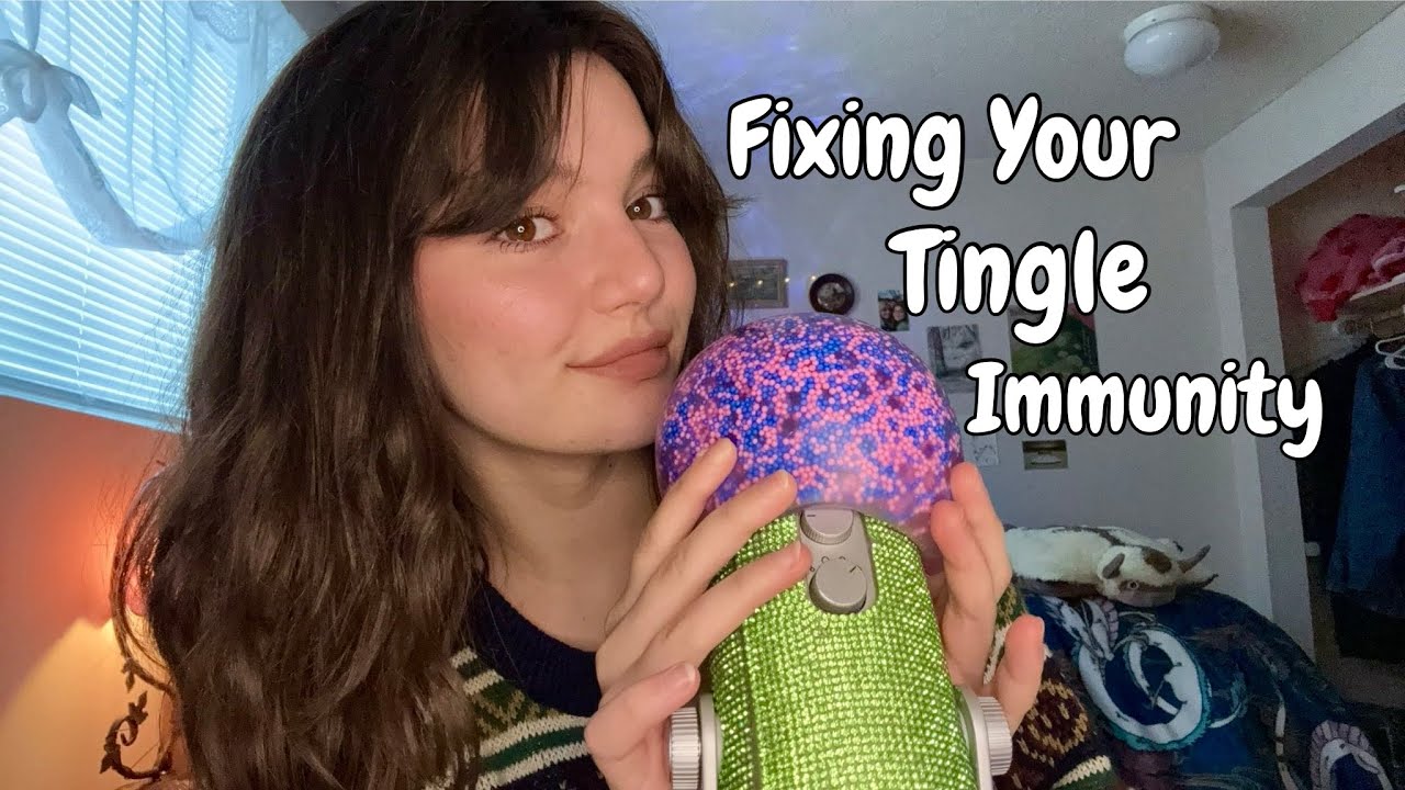 ASMR | Fixing Your Tingle Immunity (Fast & Aggressive Mic Triggers, Mouth Sounds, Orbeez Ball, More)