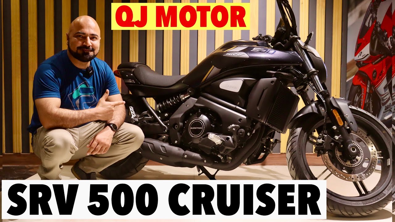 QJ Motor SRV 500 Cruiser Model 2022 in Pakistan - Features | Test Ride | Price | Bike Mate PK