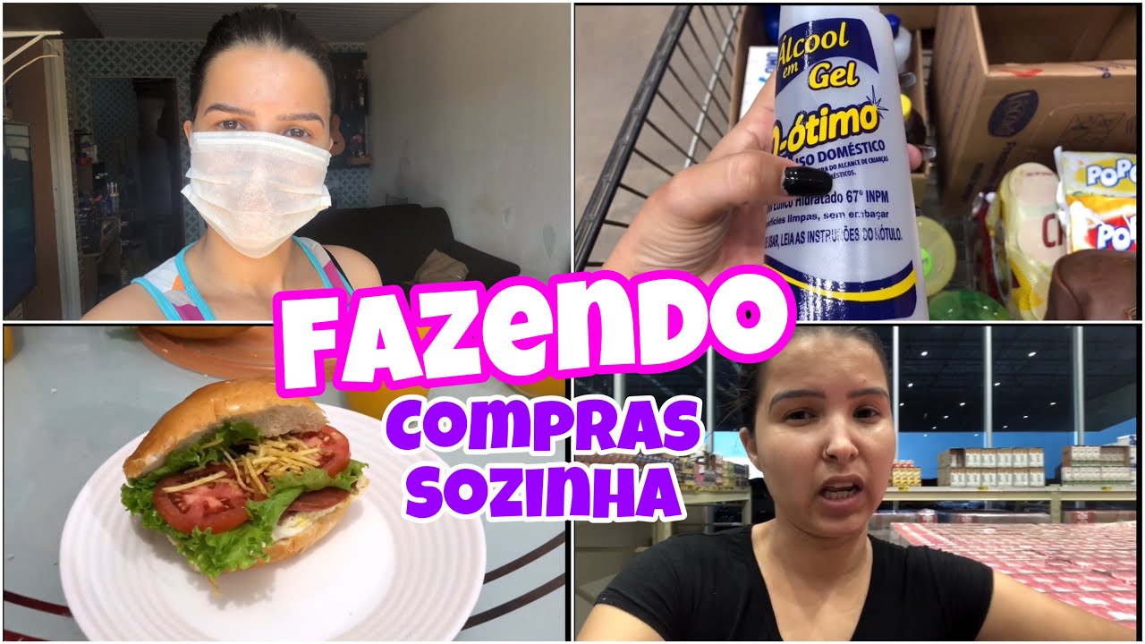 FUI AO ATACAD&Atilde;O FAZER AS COMPRAS DO M&Ecirc;S DE ABRIL SOZINHA | LANCHE DA NOITE | MEIGA E INDELICADA