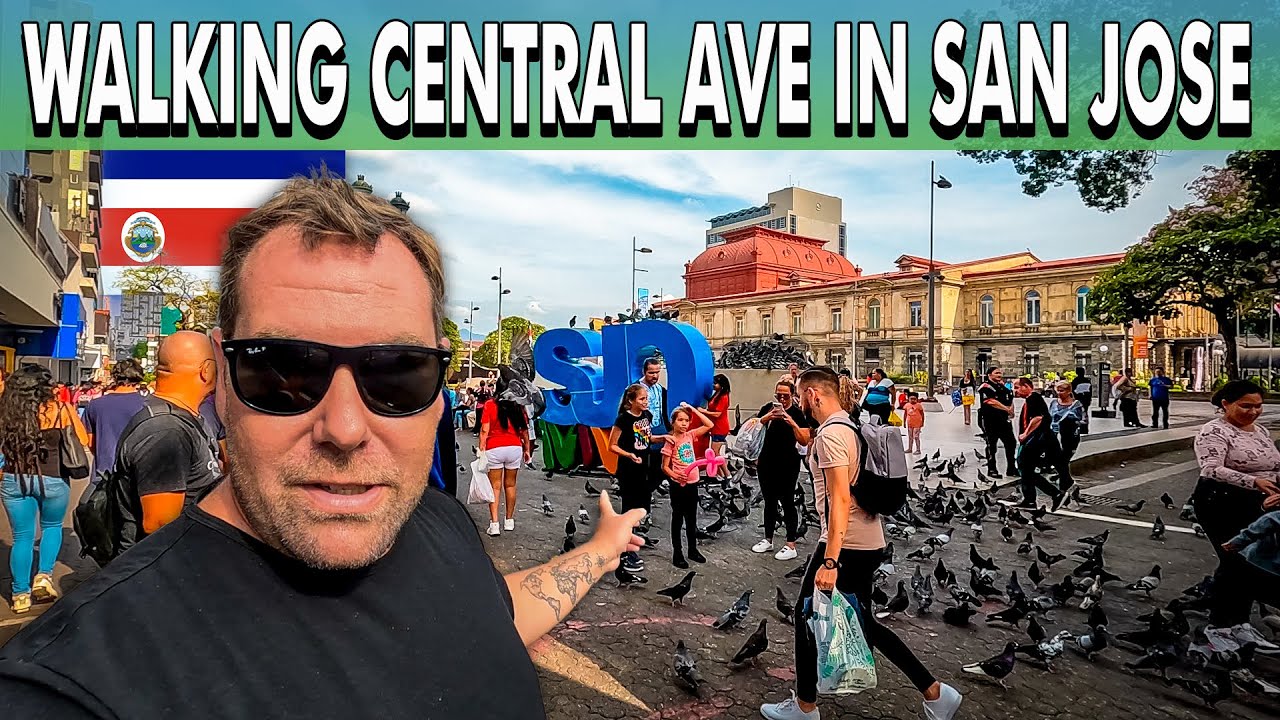 It's CHAOTIC?! Central Ave Walk Through In San Jose, Costa Rica 🇨🇷 A MUST VISIT!