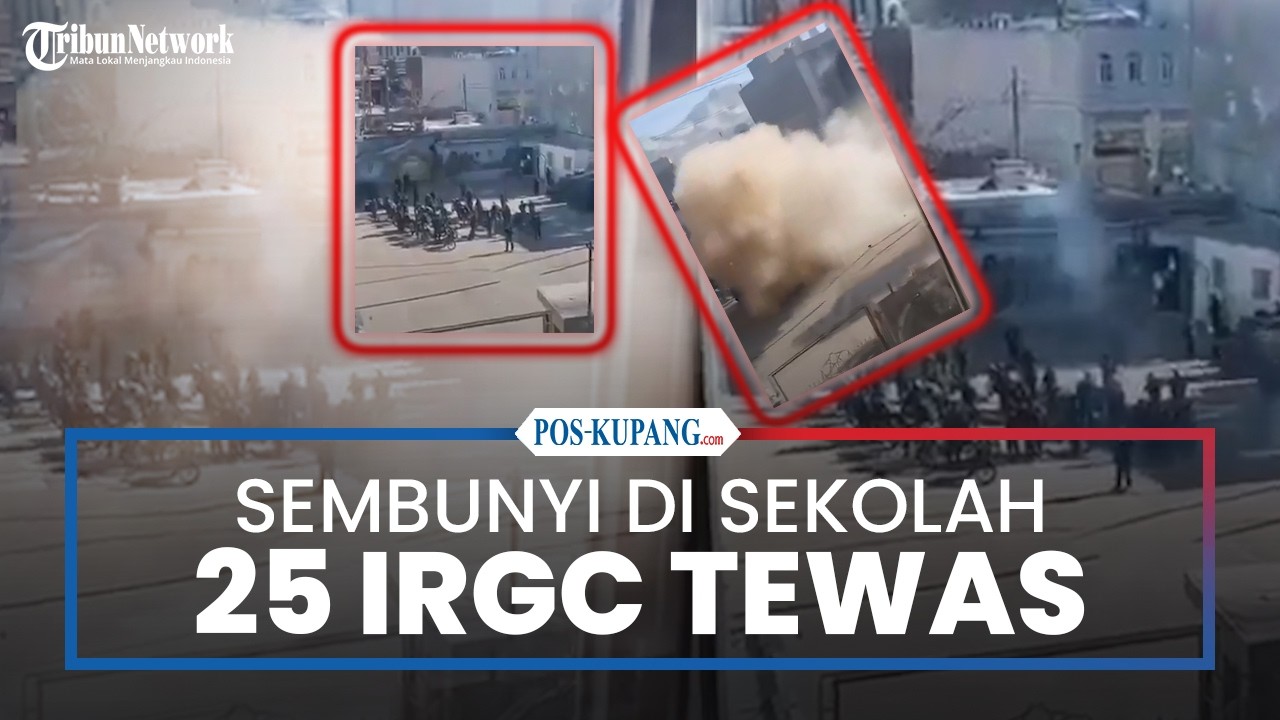 25 Anggota IRGC Tewas Diserang IDF Saat Berlindung di Dalam Lingkungan Sekolah