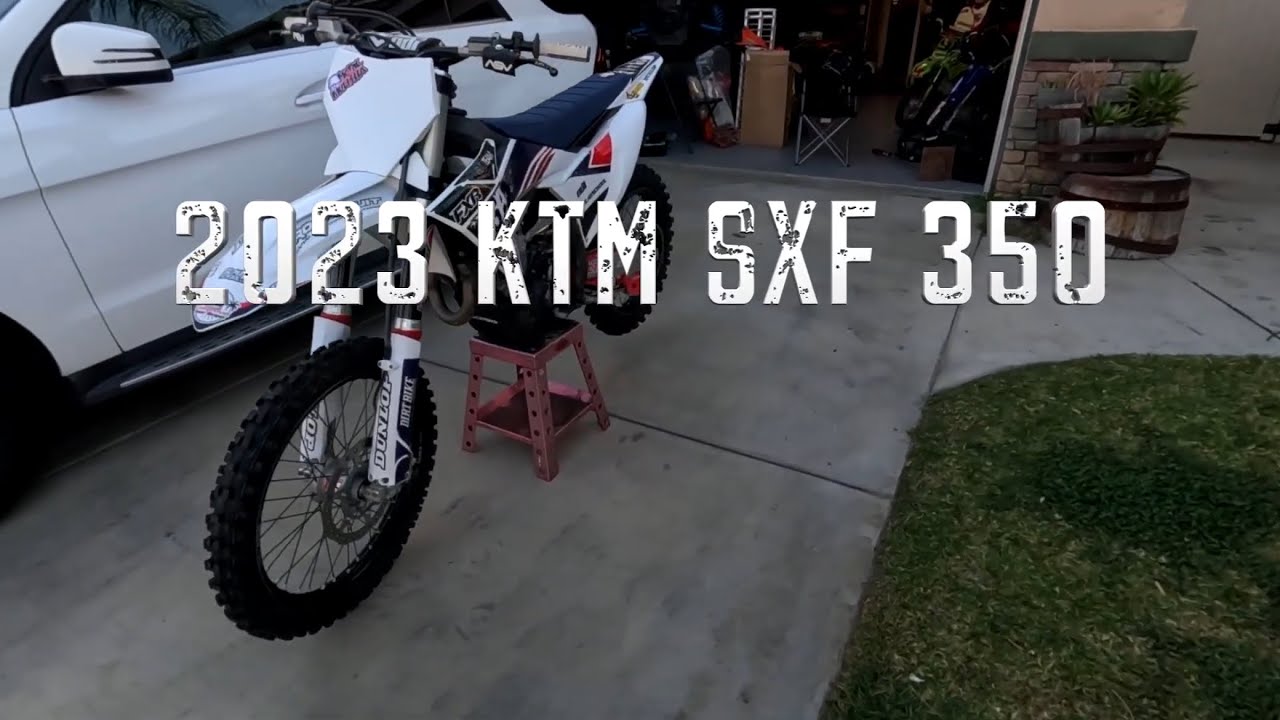  KTM 350 SXF 2023 REVIEW 1ST RIDE