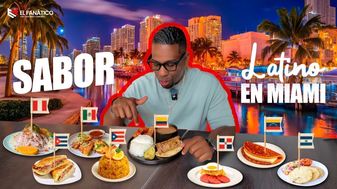 Trying The BEST LATIN FOOD In MIAMI 🇺🇲