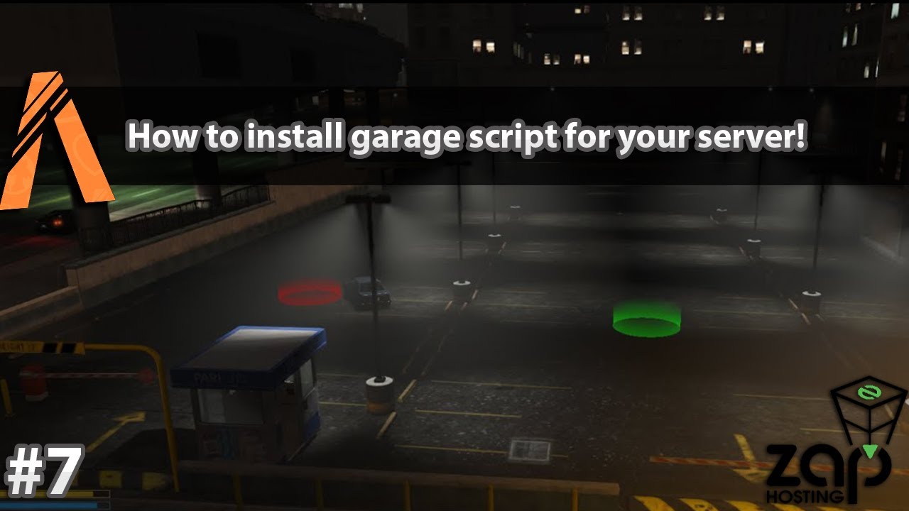 How to install garage script for your server!