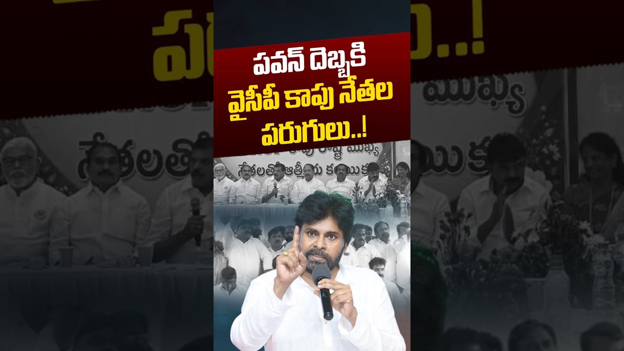 పవన్ దెబ్బకి వైసీపీ కాపు నేతల పరుగులు..! | Pawan Kalyan Vs YCP Kapu Leaders | TDP | Nethra Tv Telugu