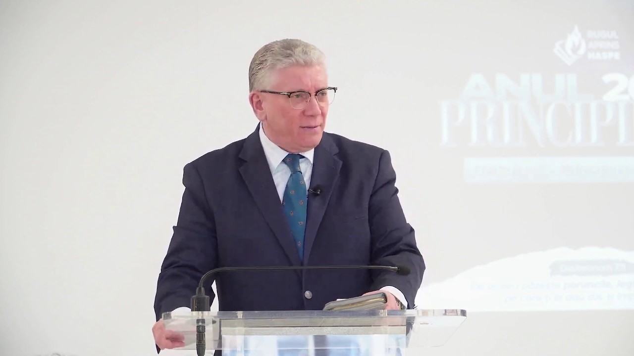 Cristian Ionescu - POSTUL, un principiu esențial pentru credincios
