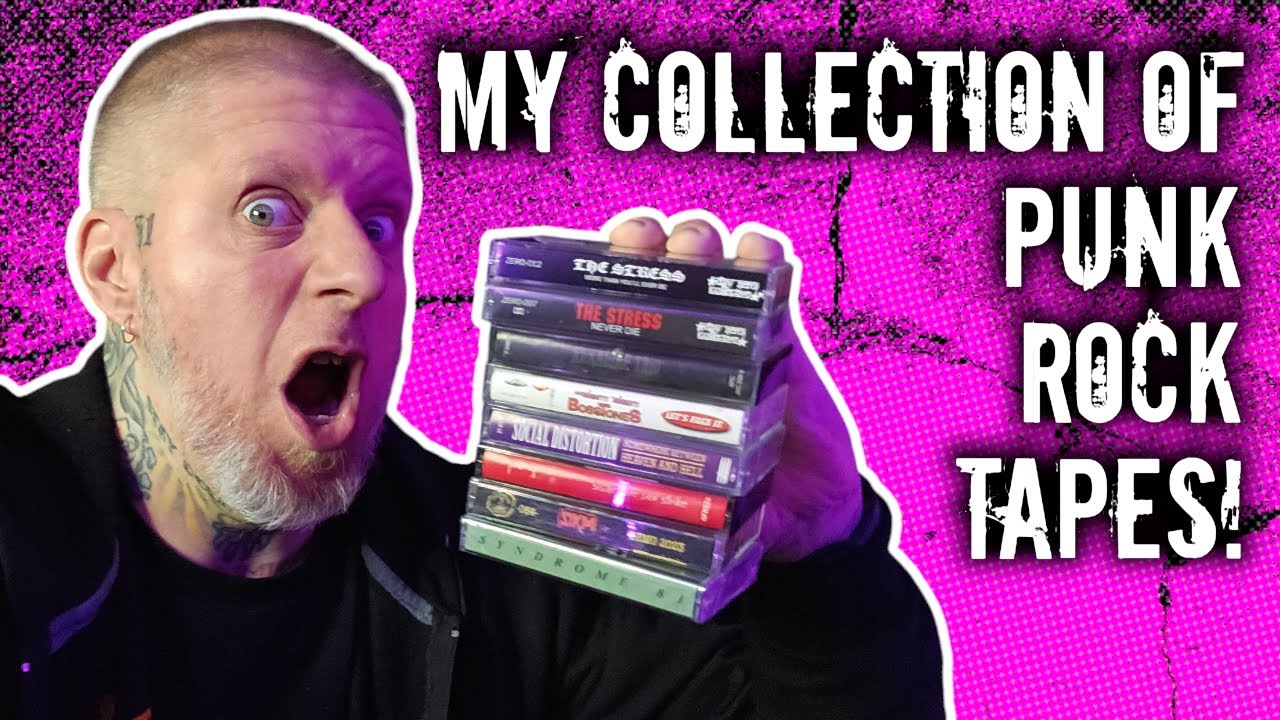 My PUNK ROCK Cassette Tape Collection!