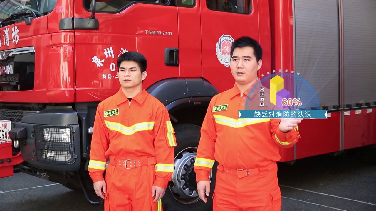 Lin Qingfeng and Su Dajin's Fire Hazard Safety Commercial