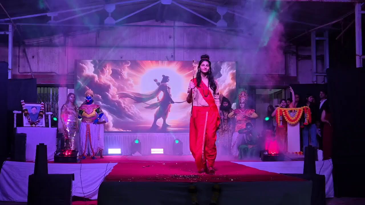 Dashavatar theme fashion show #fashion #show #god #vishnu 