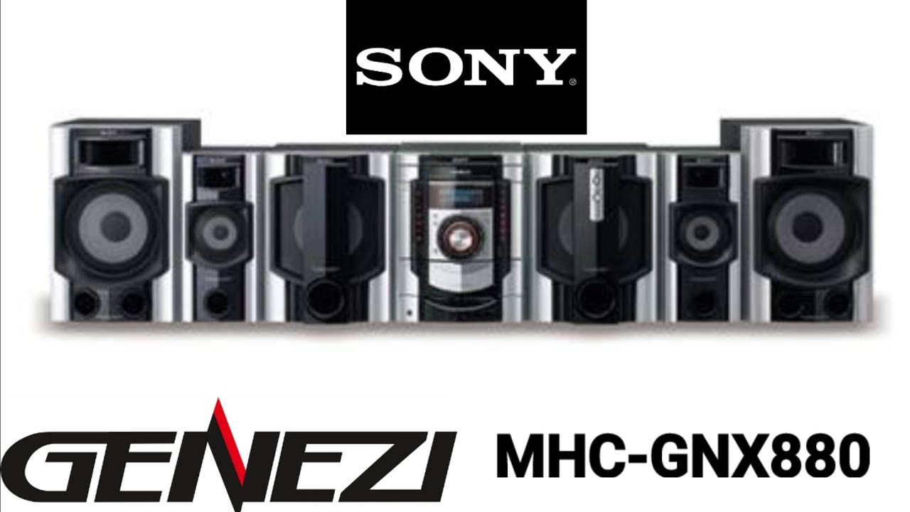 Pequeño análisis Minicomponente Sony Genezi MHC-GNX880