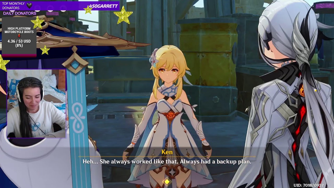 Columbina Hiposelenia 🌙 and my study of new content 🔮 Hi! Stream Genshin Impact!