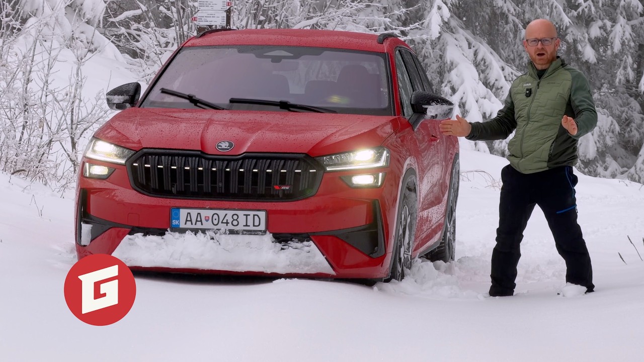 Testujem 4x4 v kráľovskej verzii RS  - Škoda Kodiaq RS 2,0 TSI (265k) 4x4 - GARÁŽ.TV - Rasťo Chvála