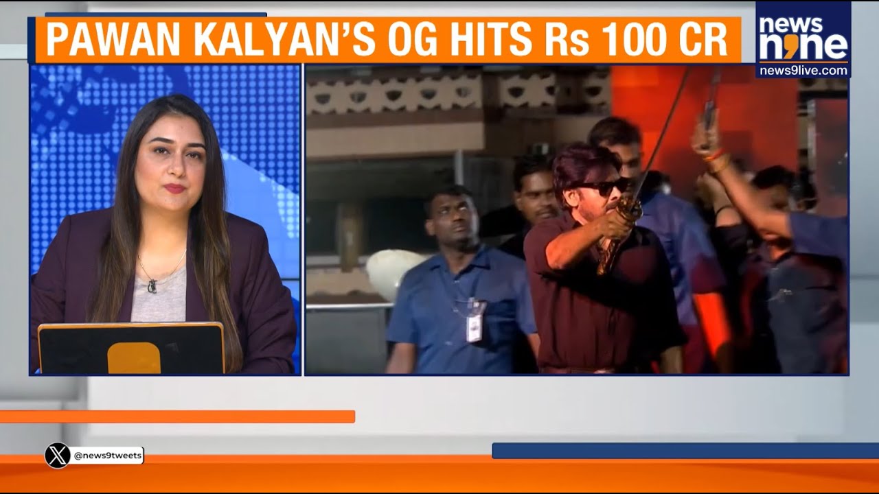 They Call Him OG Box Office Day 1: Pawan Kalyan’s Film Crosses Rs 100 Crore In India | News9