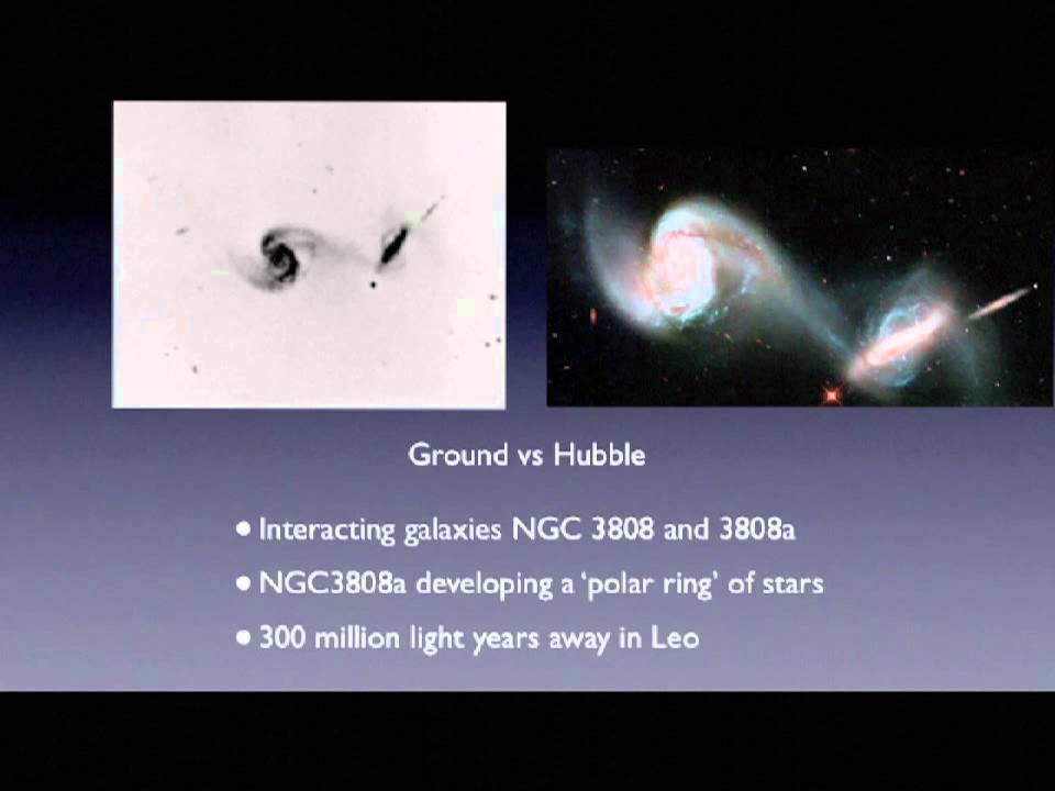 A Polar Ring forms - Arp 87