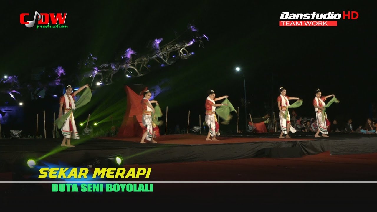TARI SEKAR MERAPI @DUTA SENI BOYOLALI LIVE IN SIMPANG SIAGA BOYOLALI