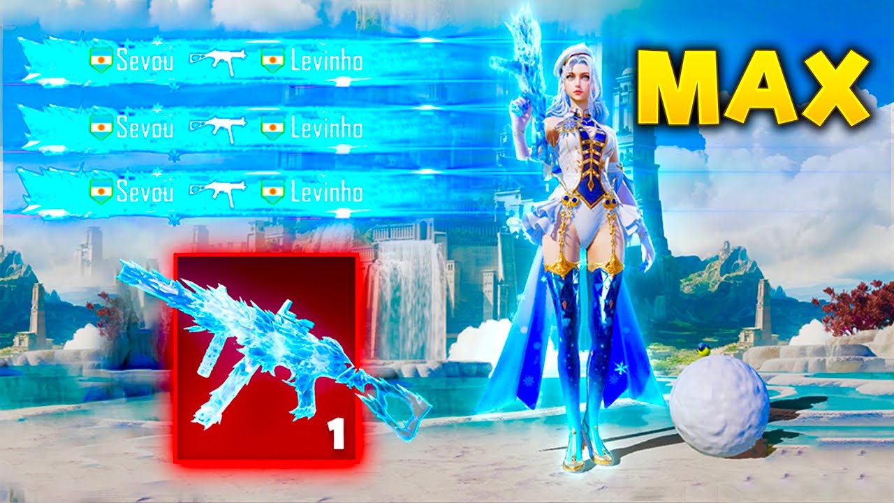 NEW MAXED GLACIER UMP 🥶