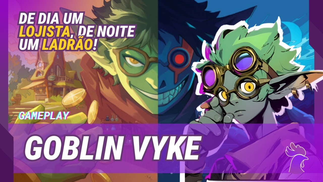 Goblin Vyke: Explore masmorras, roube itens e os venda em sua loja, mas cuidado com a ganância!
