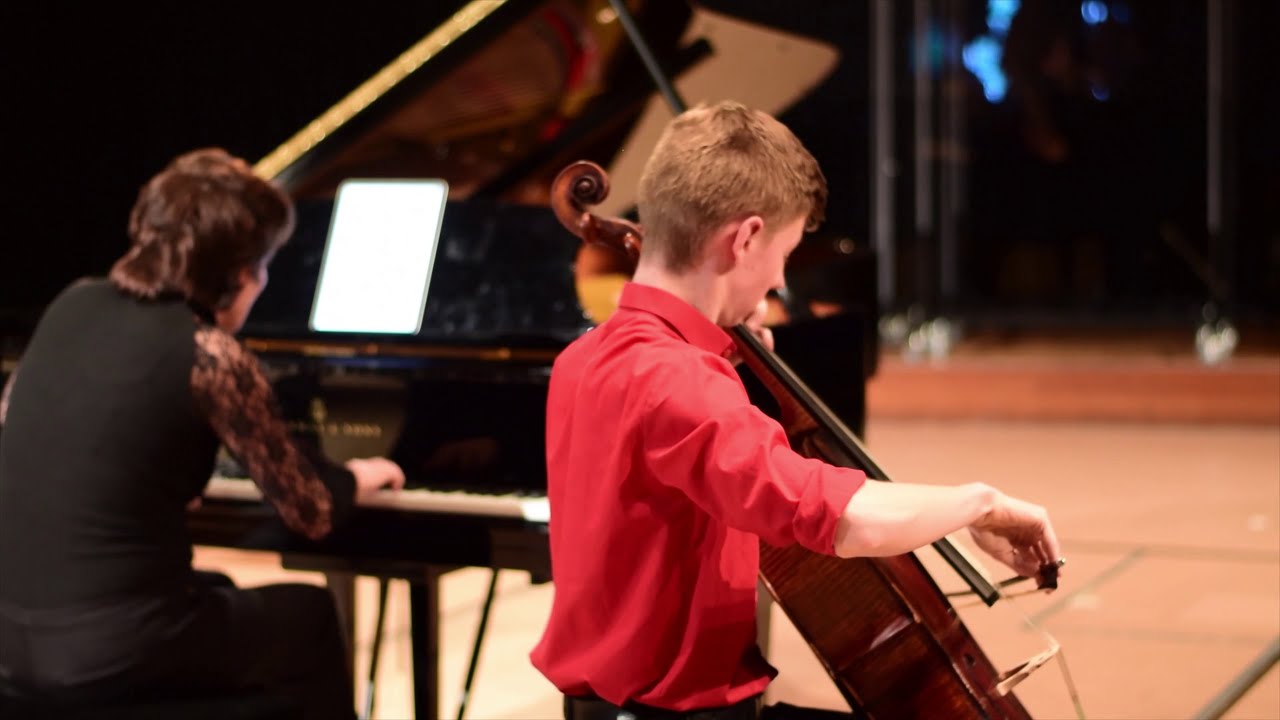 D. Popper 'Fantasy on Little Russian Songs' - Thomas Prechal (cello) and Natasja Douma (piano)
