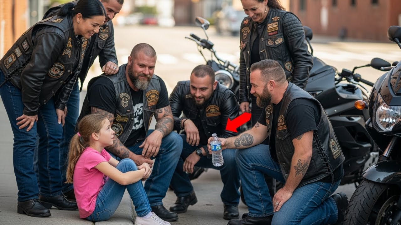 Bikers à Moto Sauvent une Petite Fille Maltraitée | Vraiment Émouvante qui Va Vous Faire Pleurer