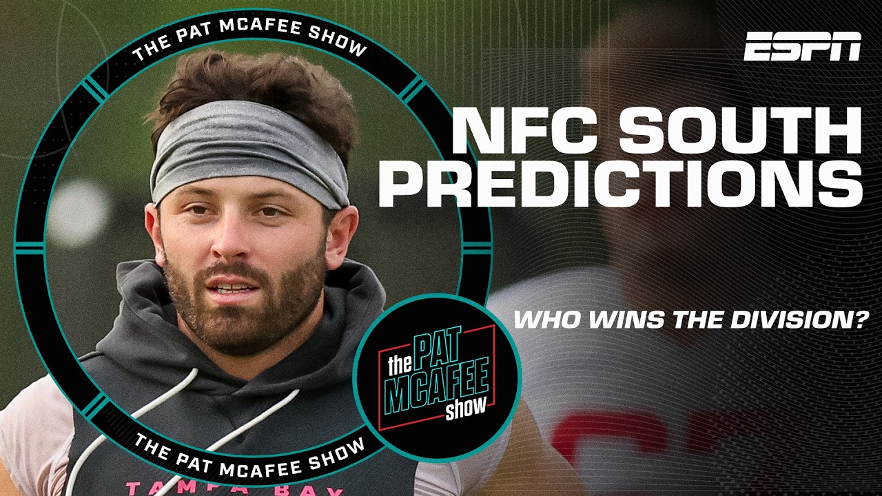 PREDICTIONS to win the NFC South 👉 Panthers, Saints, Buccaneers & Falcons odds | The Pat McAfee Show