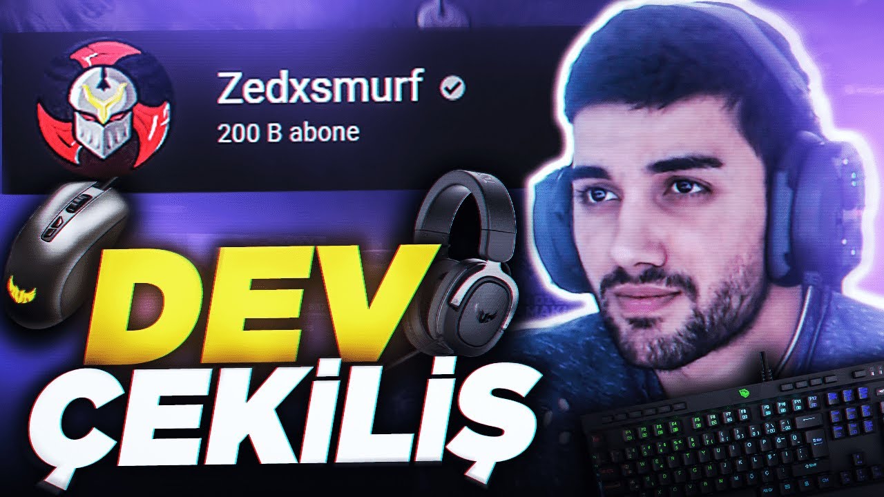 200.000 ABONE &Ouml;ZEL &Ccedil;EKİLİŞ!!! | Zedxsmurf