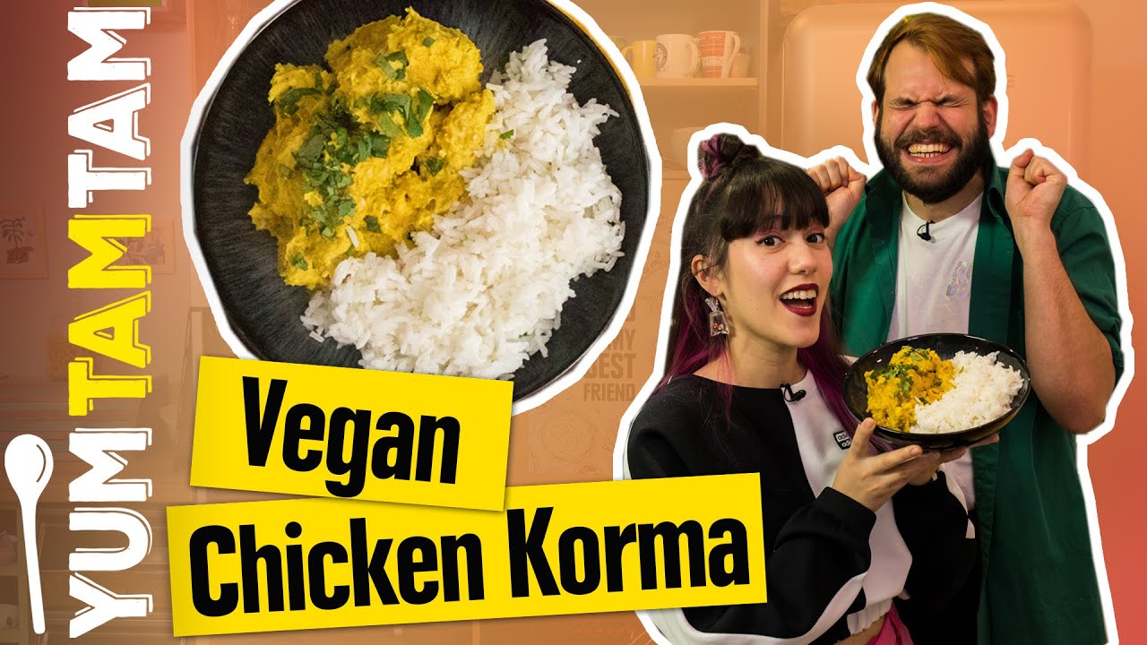 Veganes Korma // Mit Tofu-Chicken // #yumtamtam