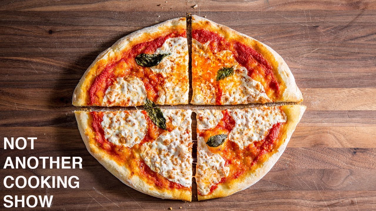 FRESH MARGHERITA PIZZA IN THE OVEN (NO PIZZA STONE)