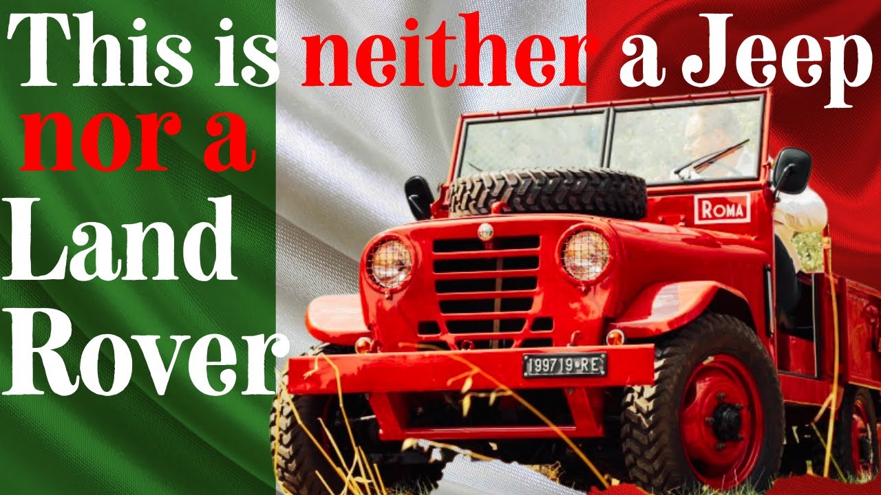 Off-Road Madness: Alfa Romeo Matta Conquers the Impossible Terrain!