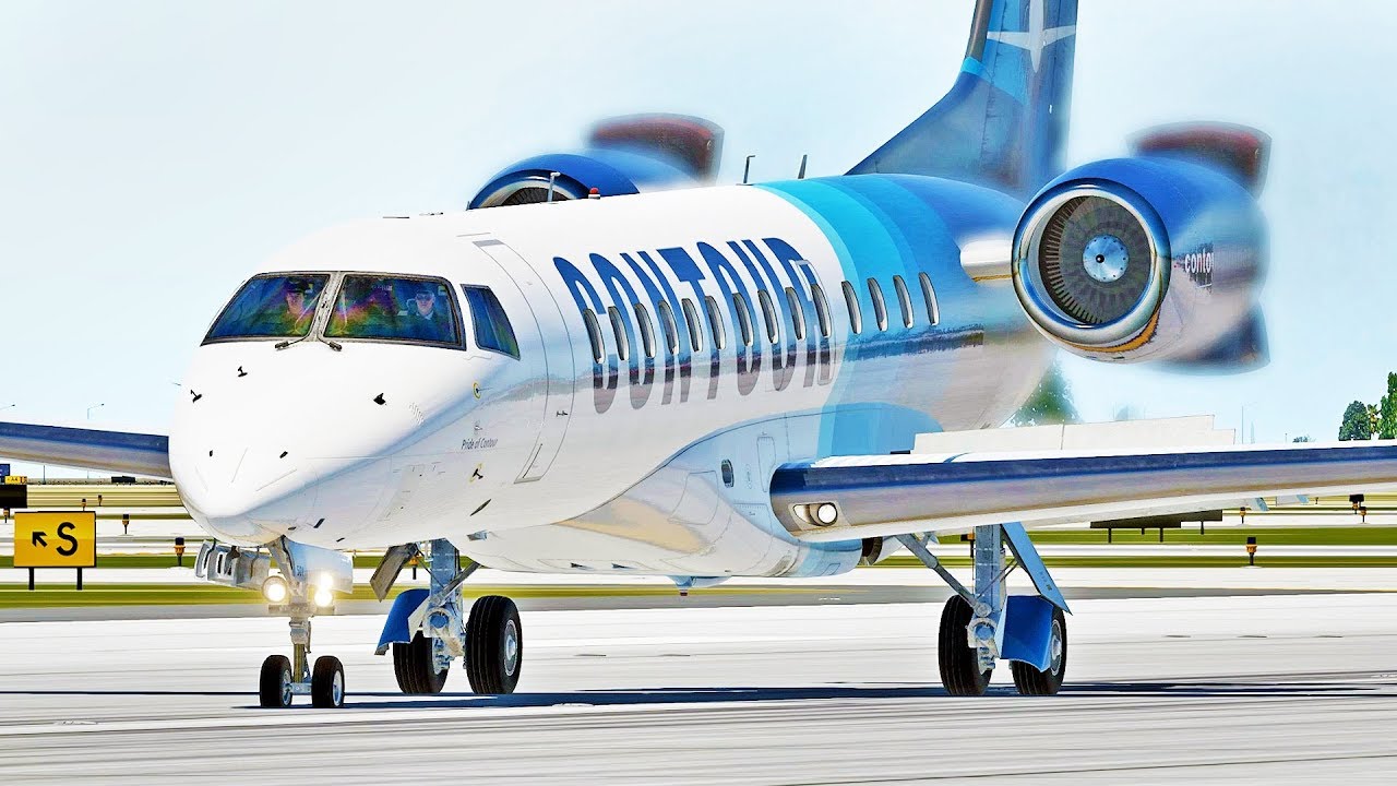 X-Crafts ERJ Family Contour Airlines | X-Plane 11
